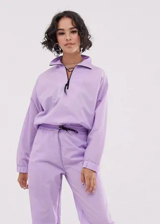 Спортивная куртка ASOS DESIGN-Фиолетовый