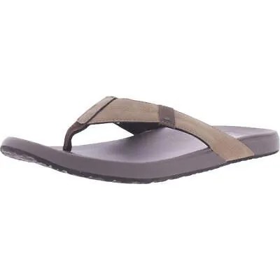 Мужские коричневые синтетические шлепанцы Reef Thong Sandals Shoes 13 Medium (D) BHFO 4764