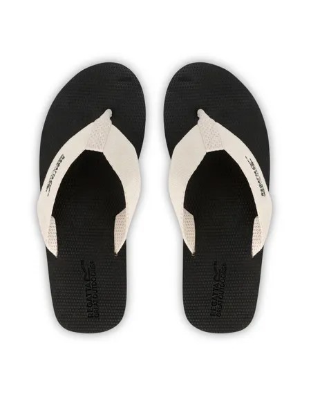 Шлепанцы на пальцах Regatta Chancletas Rico RMF567, экрю/черный