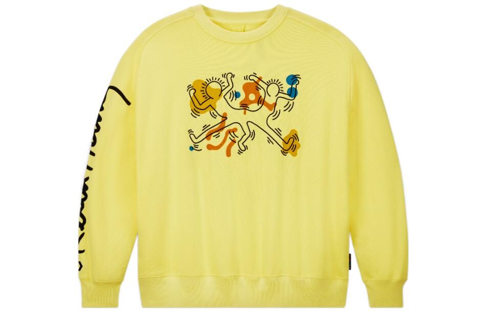 Свитшот Keith Haring X Keith Haring Collection унисекс желтый Converse, желтый