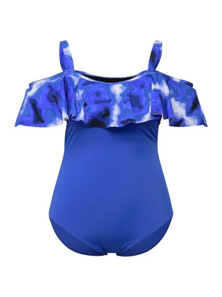 Купальник Ulla Popken, цвет stahlblau