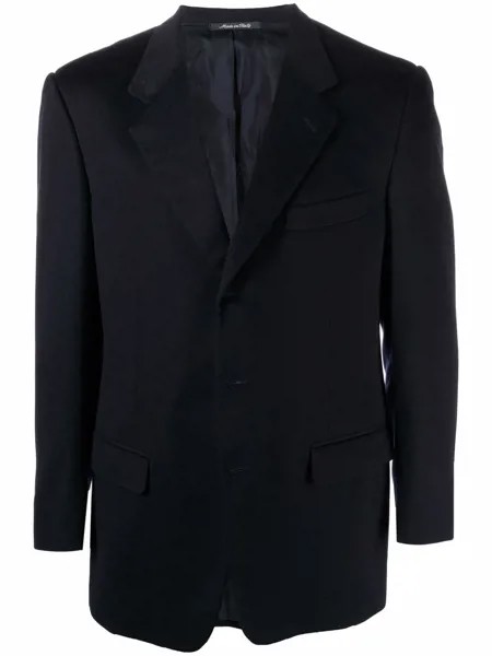 Yves Saint Laurent Pre-Owned кашемировый однобортный пиджак 2000-х годов