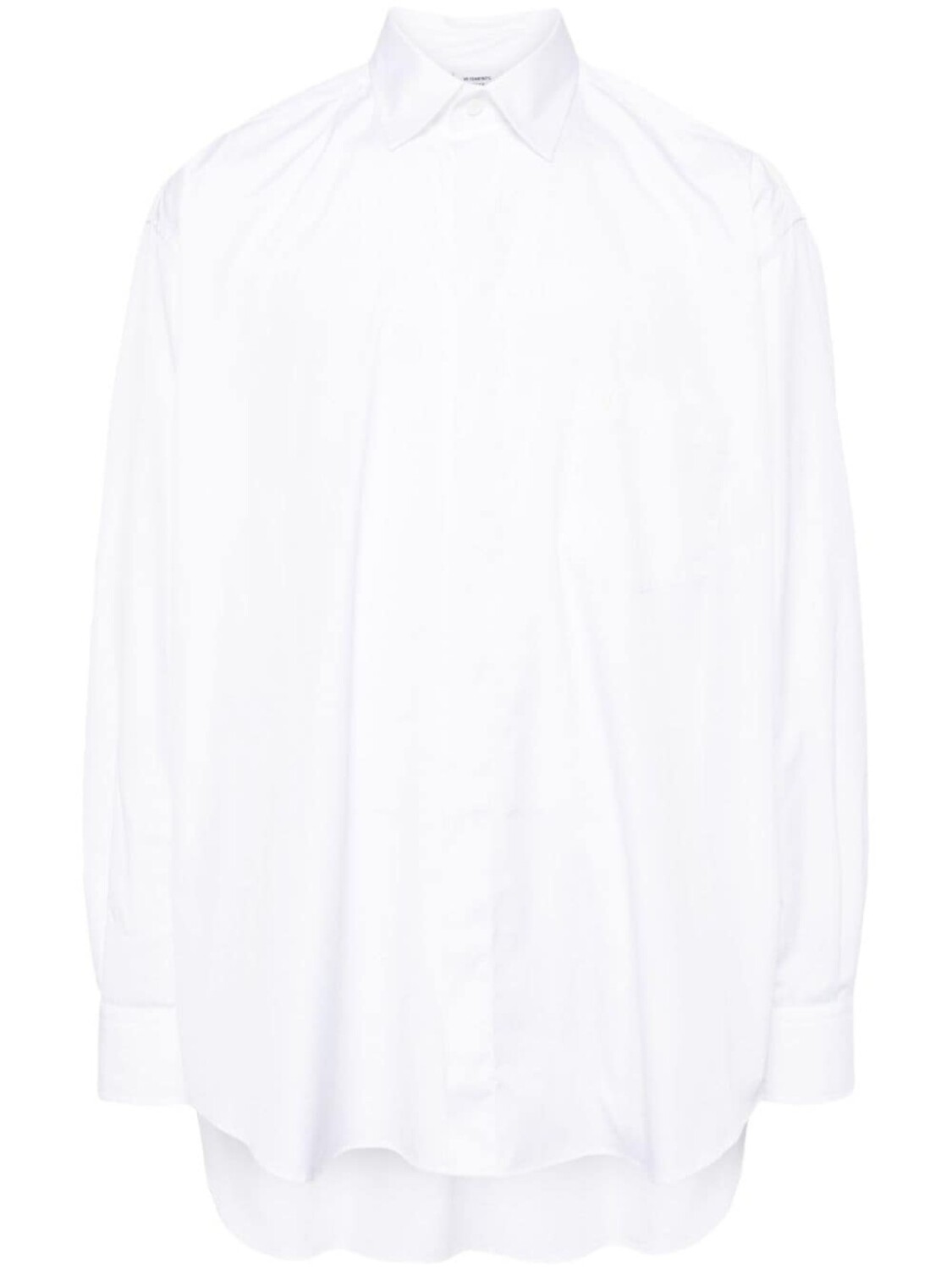 VETEMENTS рубашка с логотипом, белый