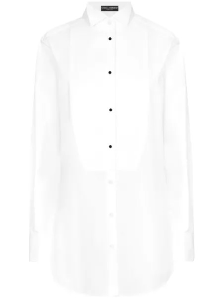 Dolce & Gabbana рубашка с длинными рукавами, белый