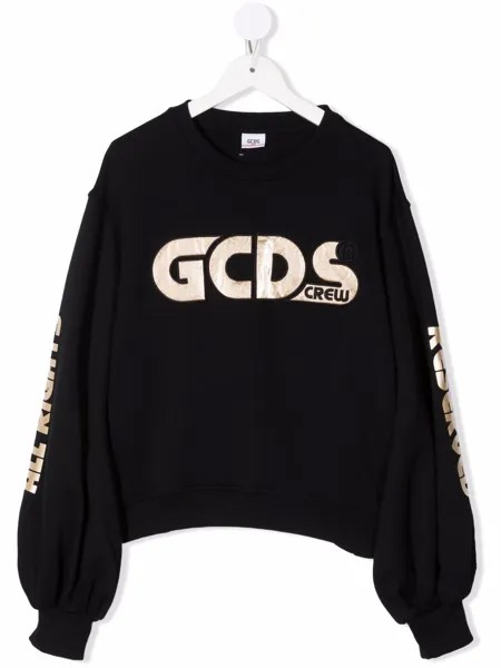 Gcds Kids толстовка с вышитым логотипом