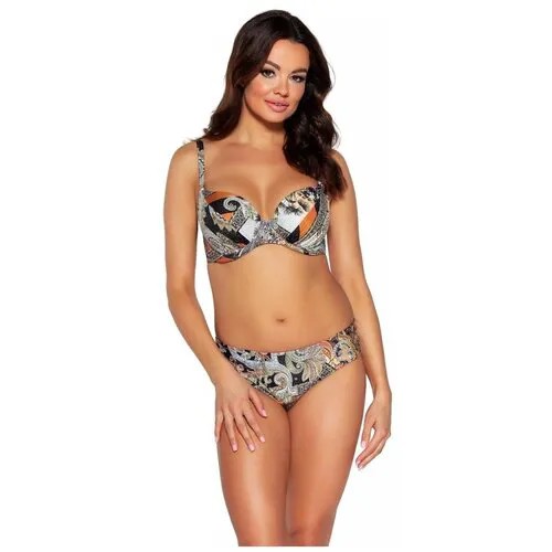 Плавки бразильяна Ava Lingerie, размер XXL, бесцветный, мультиколор