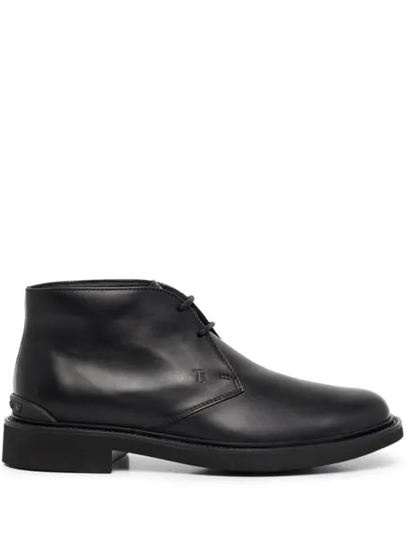 Tod's дезерты на шнуровке, черный
