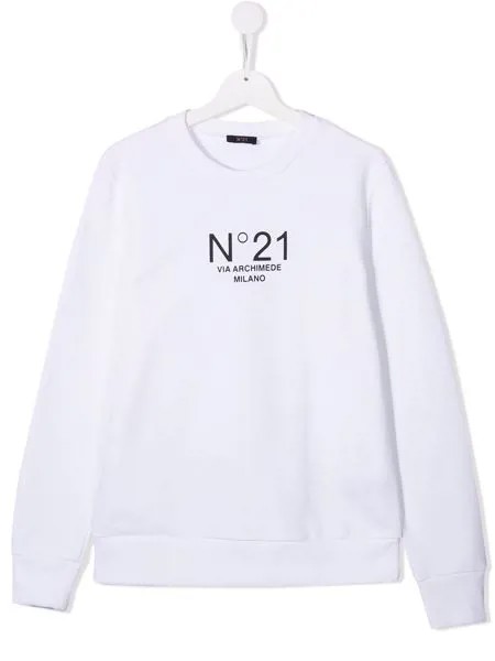 Nº21 Kids толстовка с логотипом