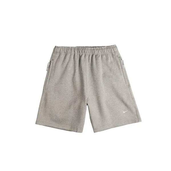 Шорты Solo Swoosh Fleece Shorts Nike, серый