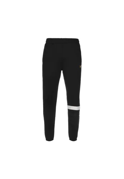 Полосатые спортивные штаны для бега для мужчин Lyle & Scott, черный