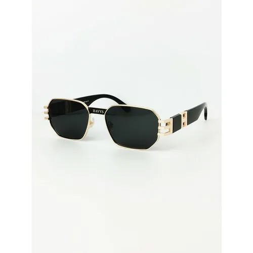 Солнцезащитные очки Шапочки-Носочки, золотой, черный