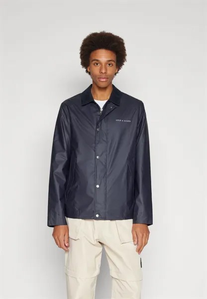Летняя куртка COACH JACKET Lyle & Scott, темно-синий