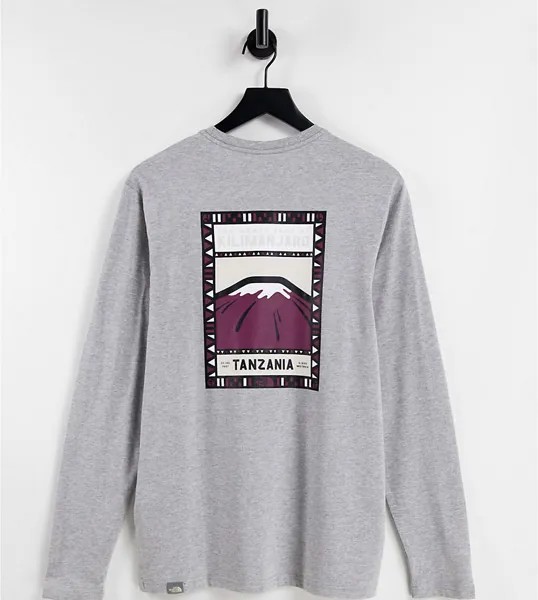 Серый лонгслив The North Face Faces эксклюзивно для ASOS