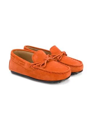 Tod's Kids bow Gommino loafers