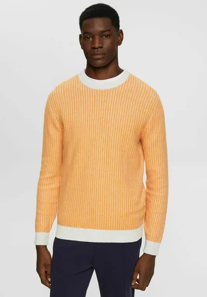 Вязаный свитер IM ZWEIFARBEN-LOOK Esprit, цвет yellow