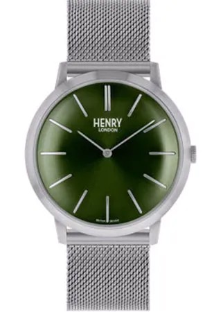 Fashion наручные  мужские часы Henry London HL40-M-0253. Коллекция Iconic