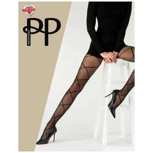 Колготки Pretty Polly, 20 den, размер S-L, черный