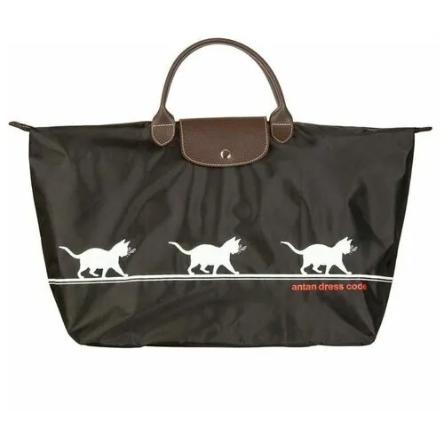 Сумка дорожная antan black antan 175 cat on the sly black