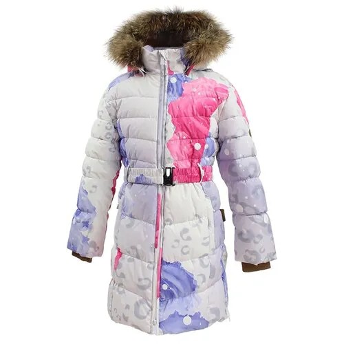 Пальто-пуховик Huppa Yasmine 12020055-71720 71720, white pattern, размер 104