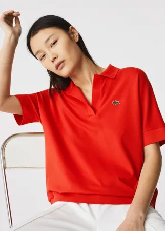Женское поло Lacoste Loose Fit