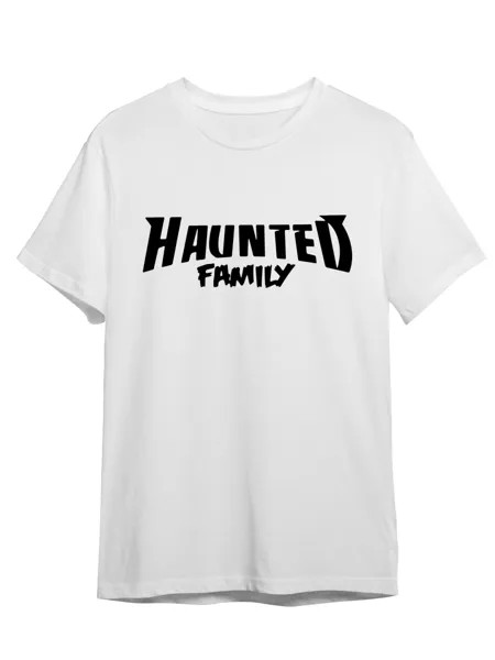 Футболка унисекс СувенирShop Kizaru/Кизару/Haunted Family 2N белая 3XL (56-58)