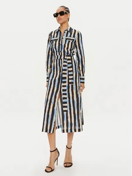 Летнее платье regular fit Pinko, мультиколор