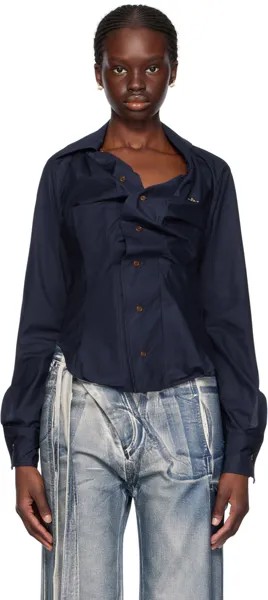 Темно-синяя рубашка «Пьяный» Vivienne Westwood