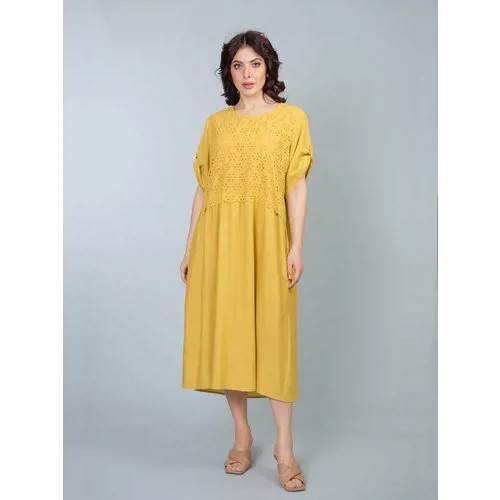 Платье размер 2XL, желтый