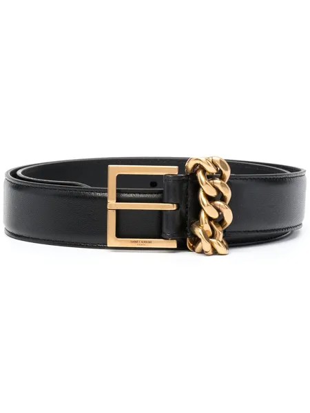 Saint Laurent ремень с цепочкой