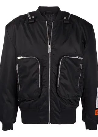 Heron Preston бомбер на молнии