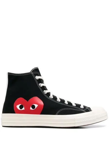 Comme des Garçons высокие кеды Chuck Taylor 70, черный