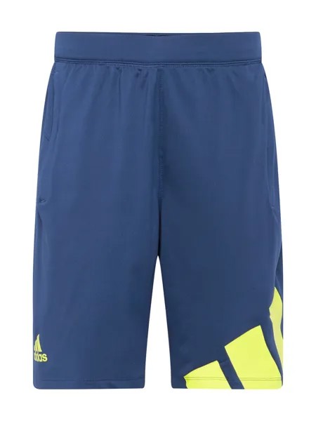 Обычные тренировочные брюки ADIDAS PERFORMANCE, темно-синий