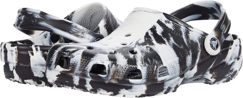 Сабо Classic Marbled Tie-Dye Clog Crocs, цвет 103