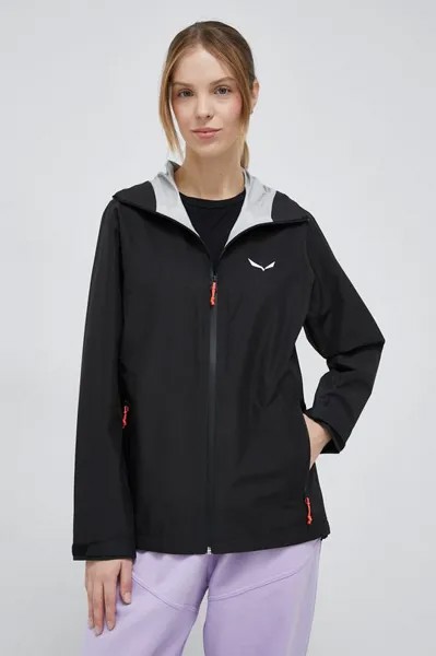 Уличная куртка Puez Aqua Salewa, черный
