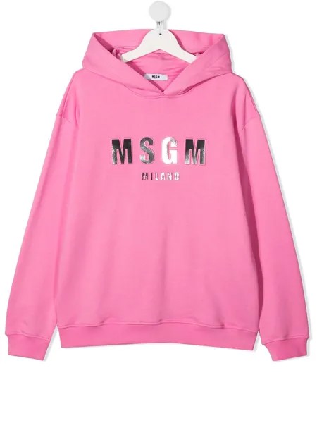 MSGM Kids худи с логотипом