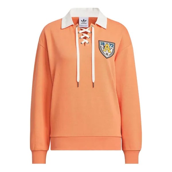 Свитера оригиналы mc polo crew Adidas, оранжевый