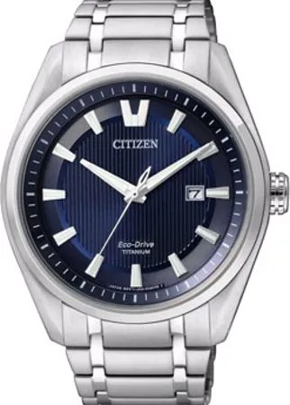Японские наручные  мужские часы Citizen AW1240-57L. Коллекция Super Titanium