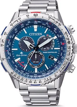Японские наручные  мужские часы Citizen CB5000-50L. Коллекция Radio Controlled