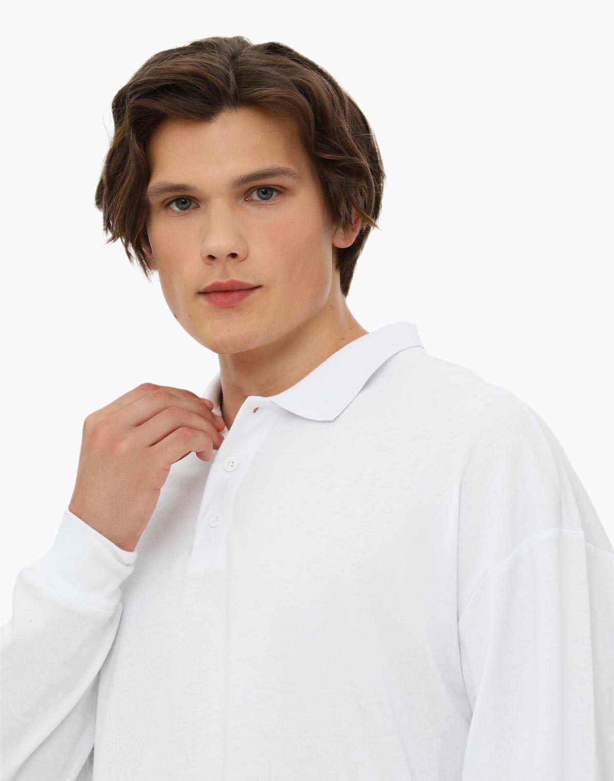 Лонгслив мужской Gloria Jeans BKT012668 белый S
