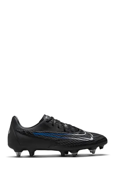 Футбольные бутсы Phantom Academy с мягким грунтом Nike, черный