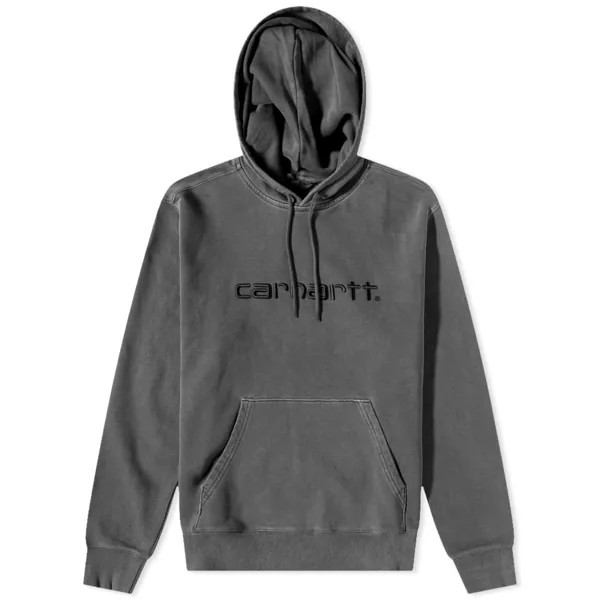 Свитшот Carhartt WIP с капюшоном Duster, черный