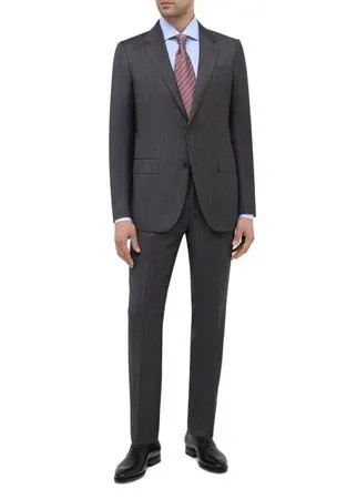 Костюм из шерсти и шелка Ermenegildo Zegna