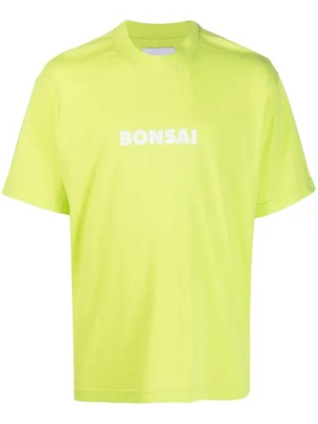 Bonsai футболка с логотипом, зеленый