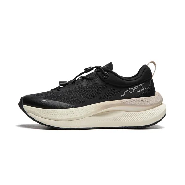 Кроссовки LINING SOFT GO MAX Lifestyle Shoes Women's Low-top Black, черный