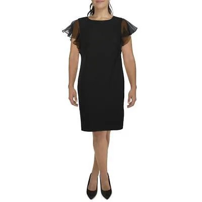 Женское креповое мини-коктейльное и вечернее платье Lauren Ralph Lauren BHFO 5207