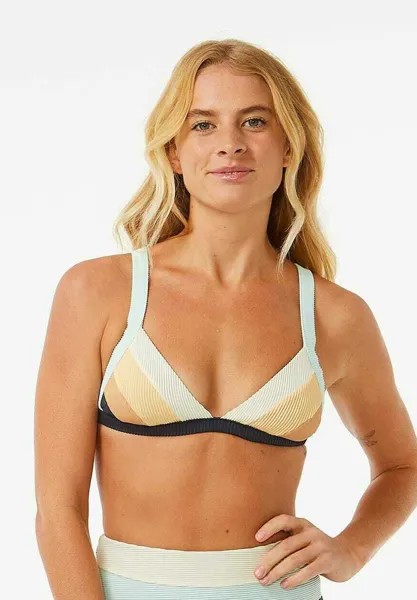 Верх бикини BLOCK PARTY SPLICED FIXED Rip Curl, цвет navy