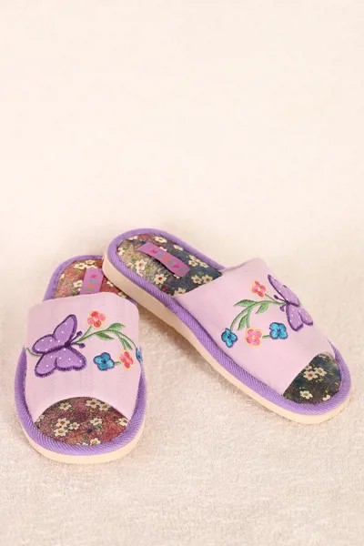Тапочки женские AlmondShop ТР-27 0267 сиреневый 39 RU