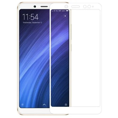 Защитное стекло 5D SG для Xiaomi Redmi Note 5 / Note 5 Pro белое