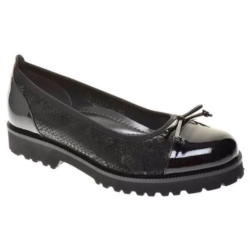 Туфли Olivia женские демисезонные, размер 39, цвет черный, артикул 02-1938-5