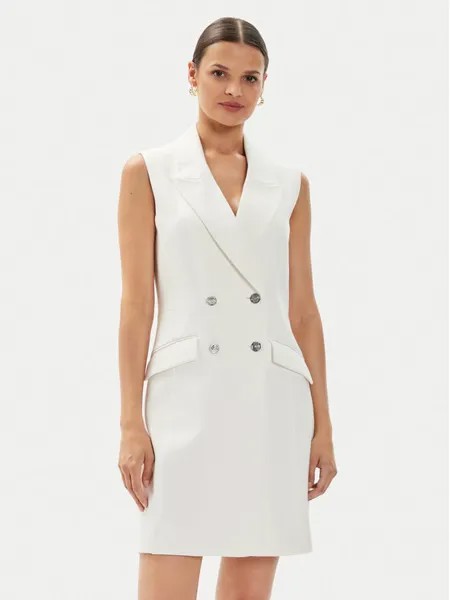 Дневное платье regular fit Guess, экрю